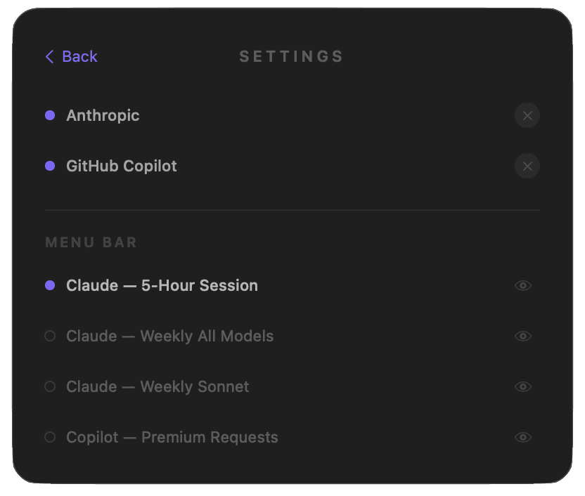 CodeQuota screenshot 2