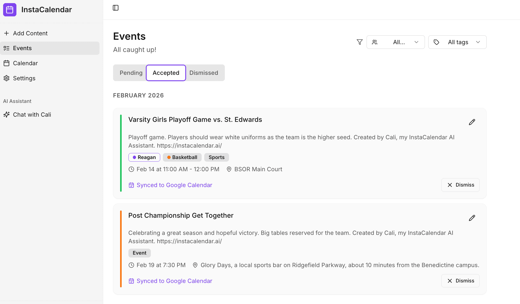 InstaCalendar AI screenshot 3