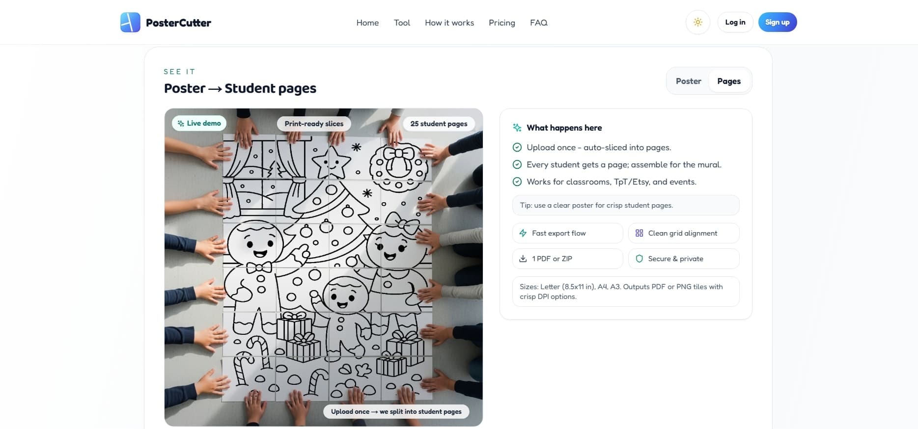 PosterCutter screenshot 3