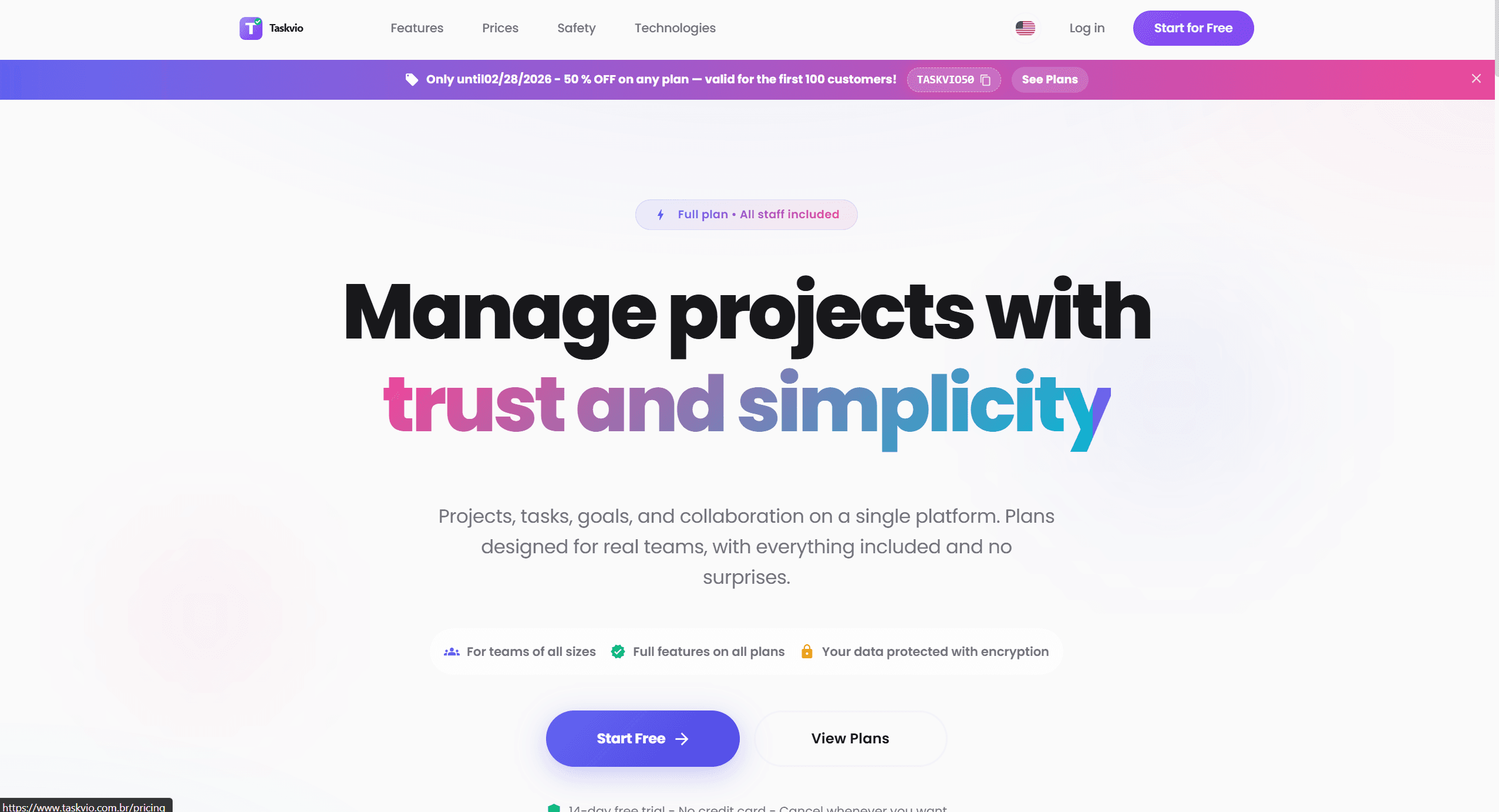 Taskvio screenshot 1