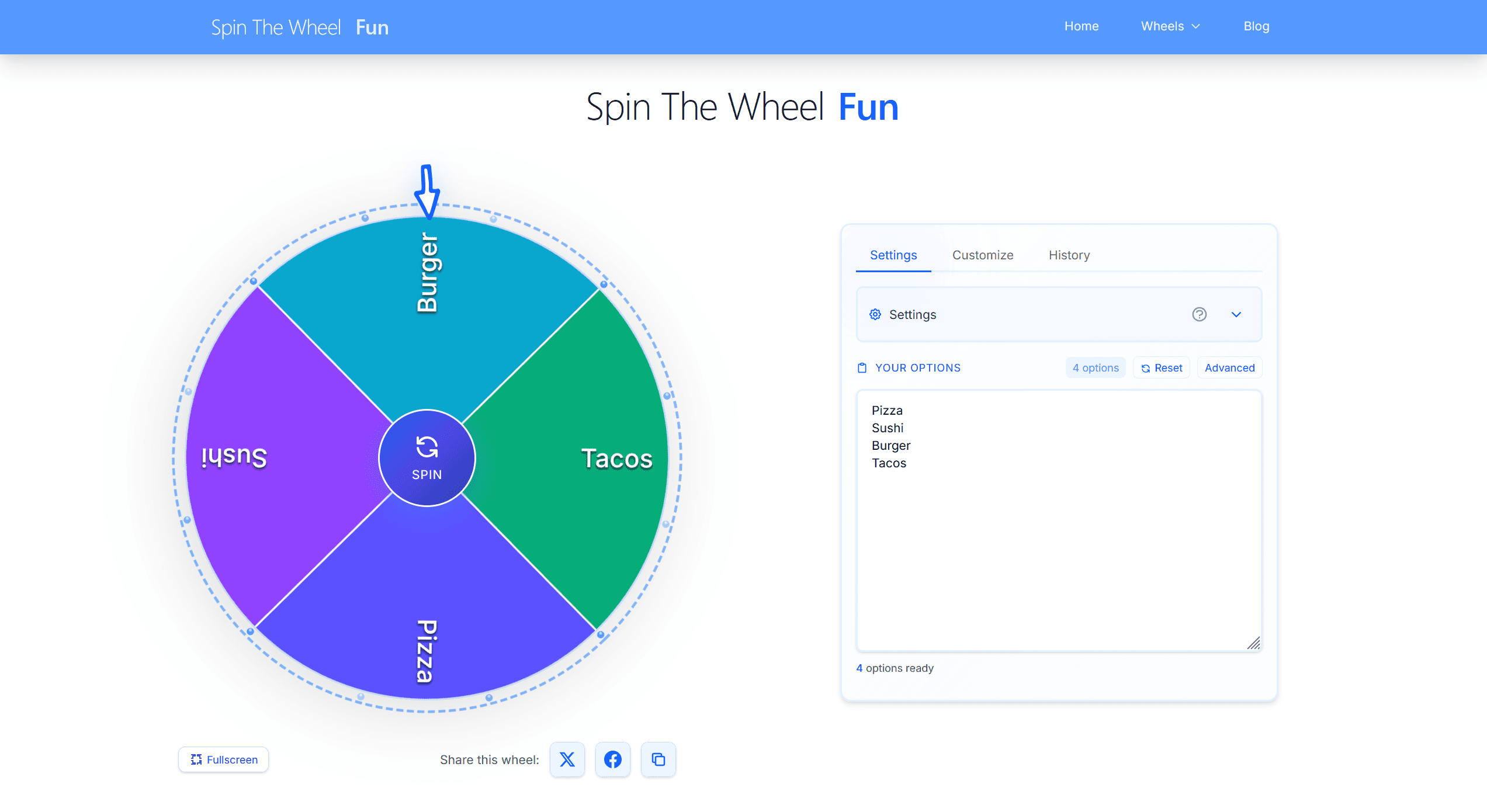 Spin The Wheel Fun screenshot 2