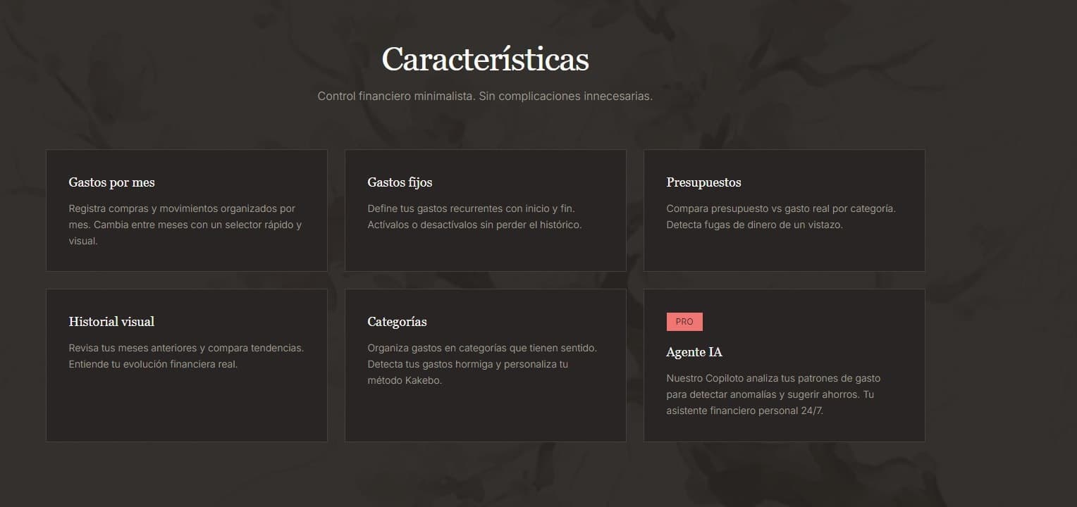 Kakebo AI screenshot 2