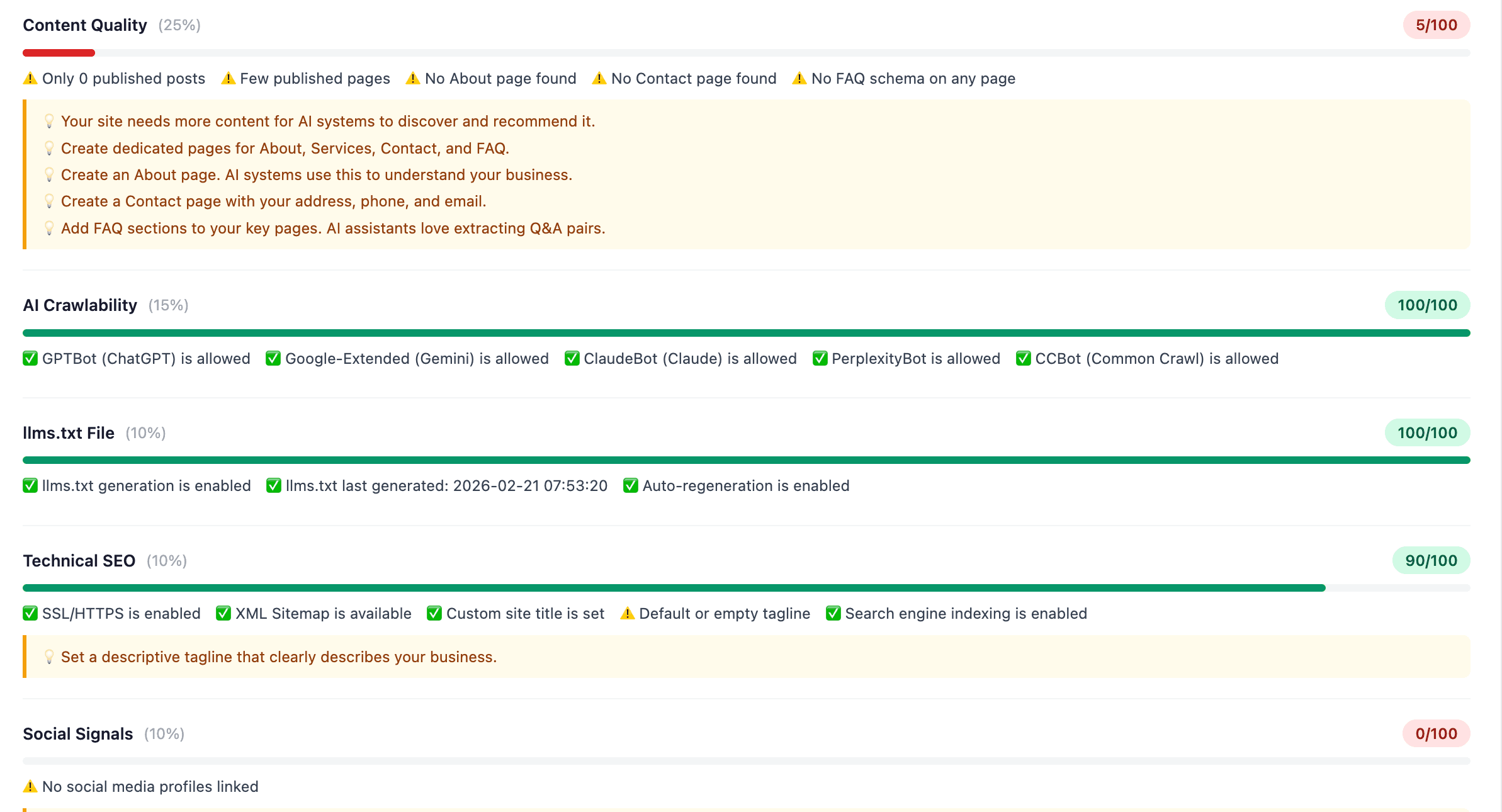 WP AI Agent screenshot 2