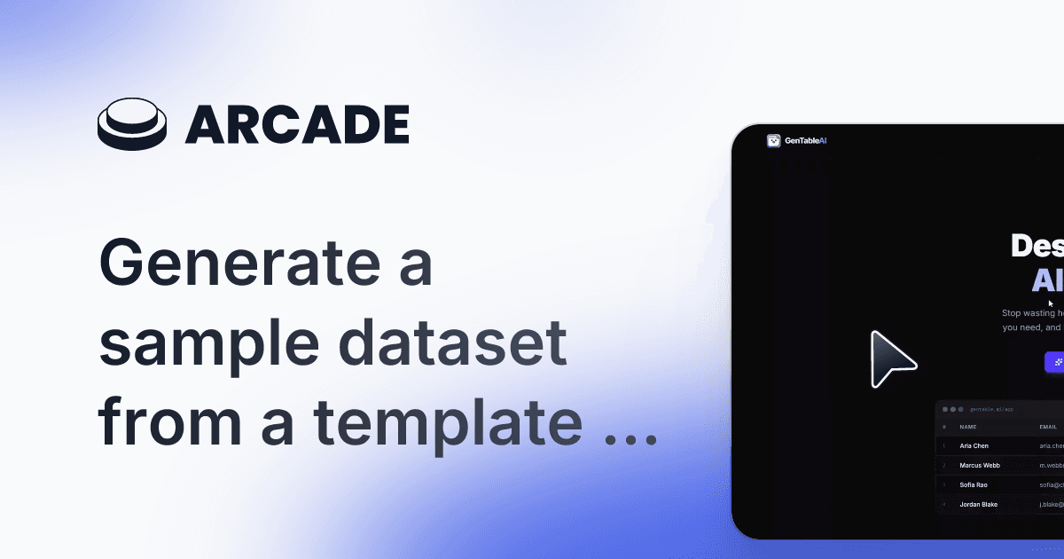 GenTable AI screenshot 1