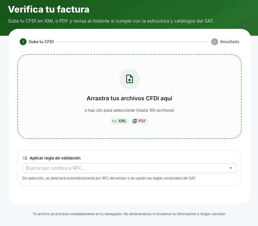 ChecaFactura screenshot 1