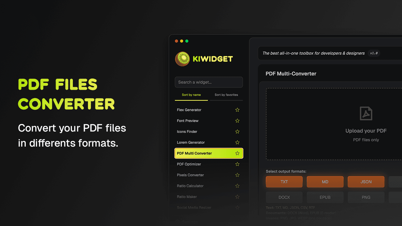 Kiwidget v1.3.0 screenshot 8