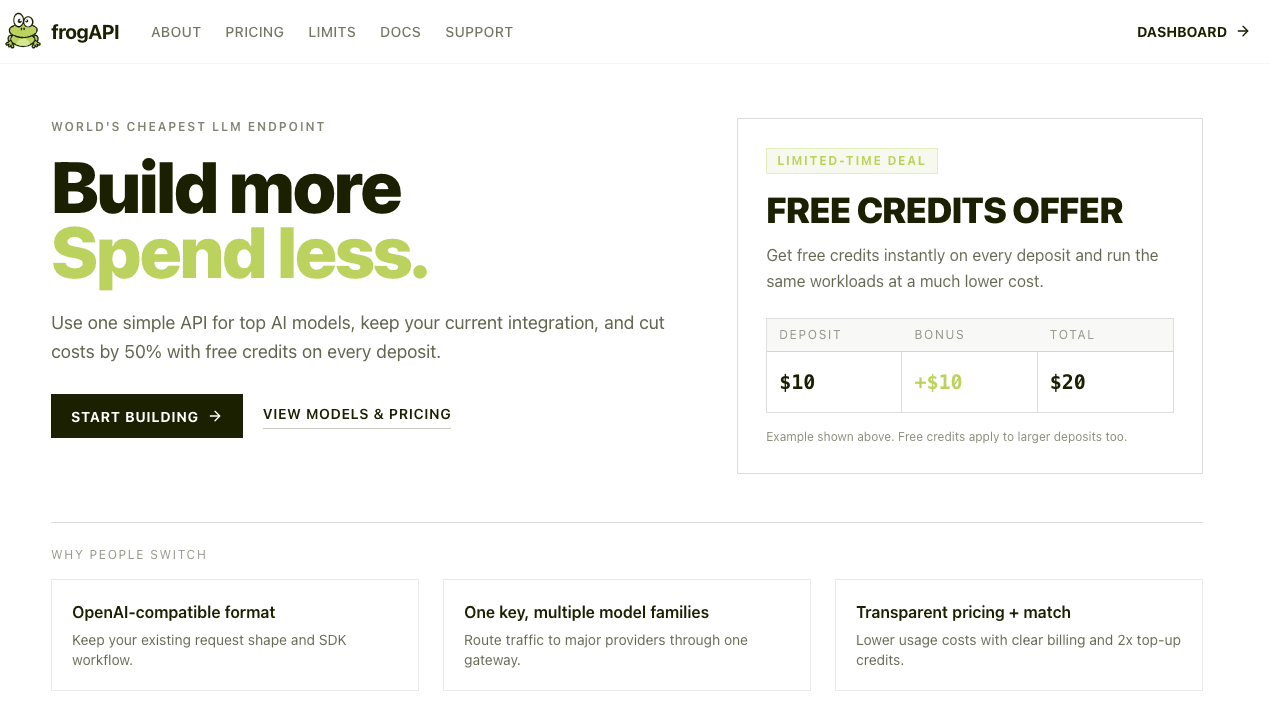 frogAPI screenshot 1