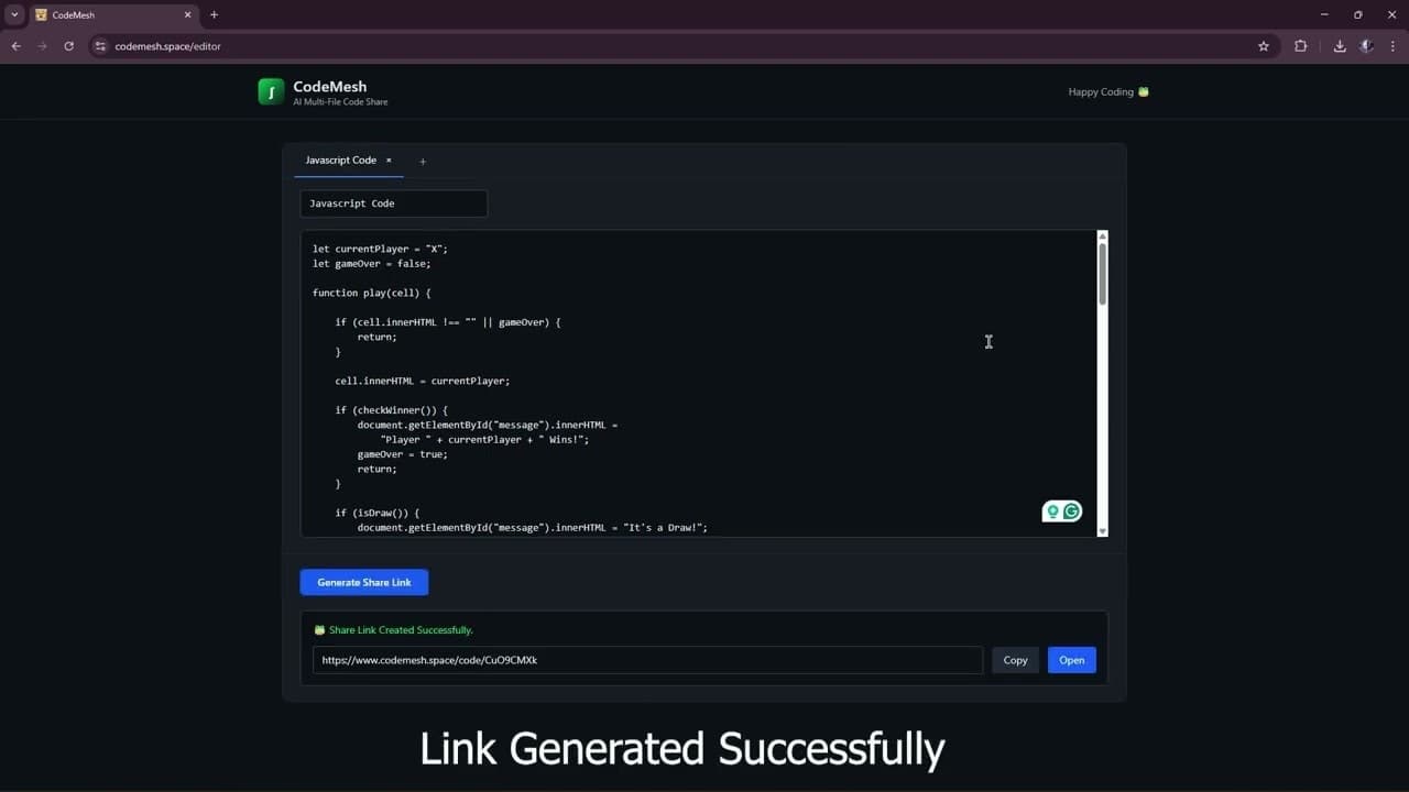 CodeMesh screenshot 1