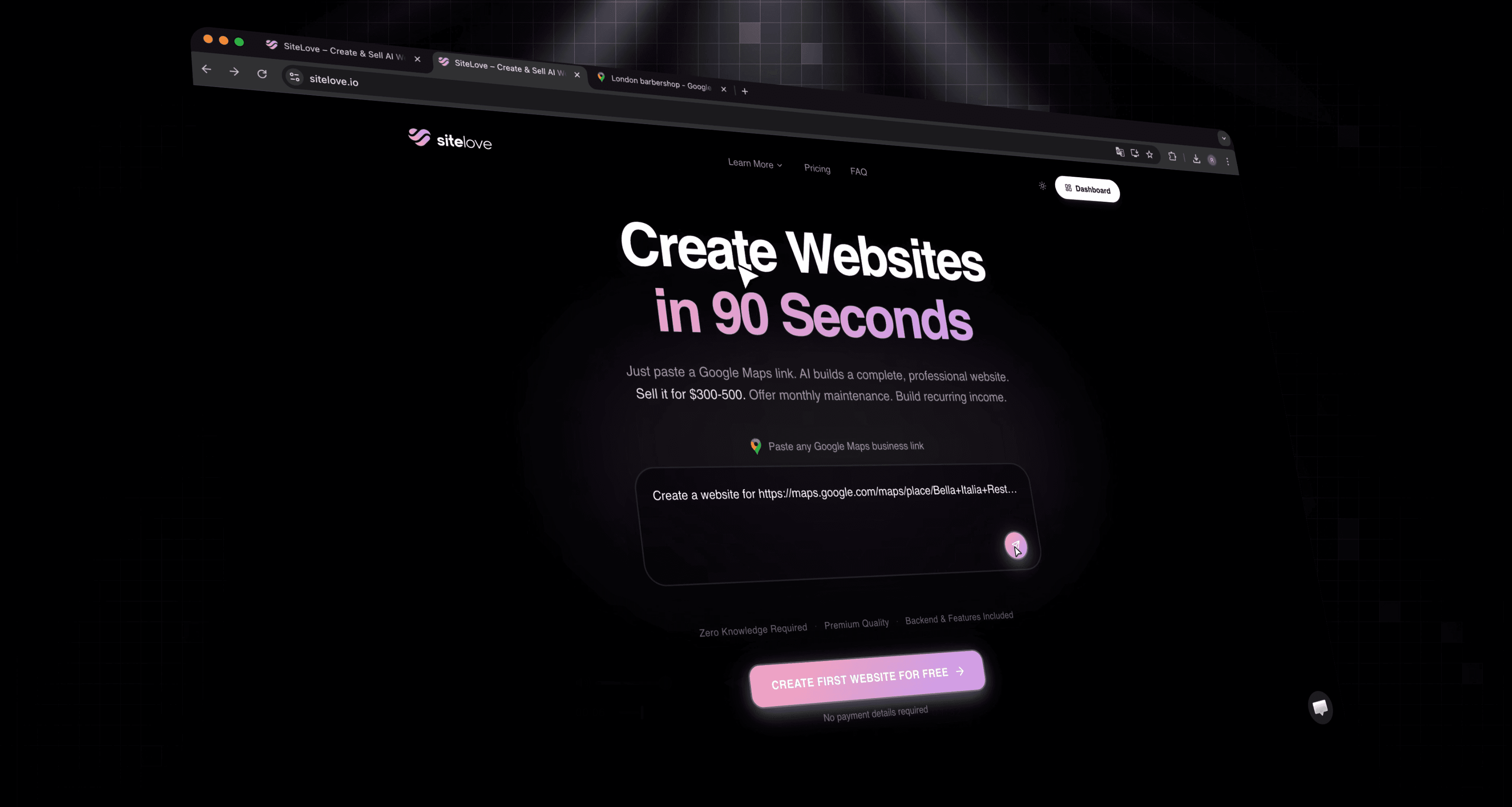 SiteLove.io screenshot 2