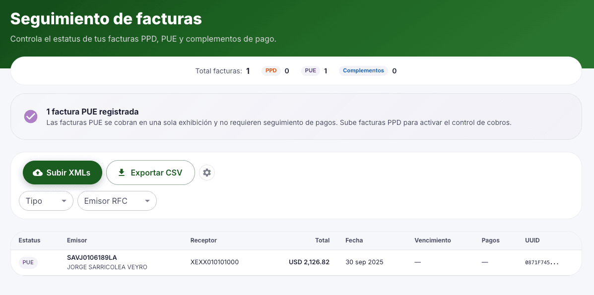 ChecaFactura screenshot 2