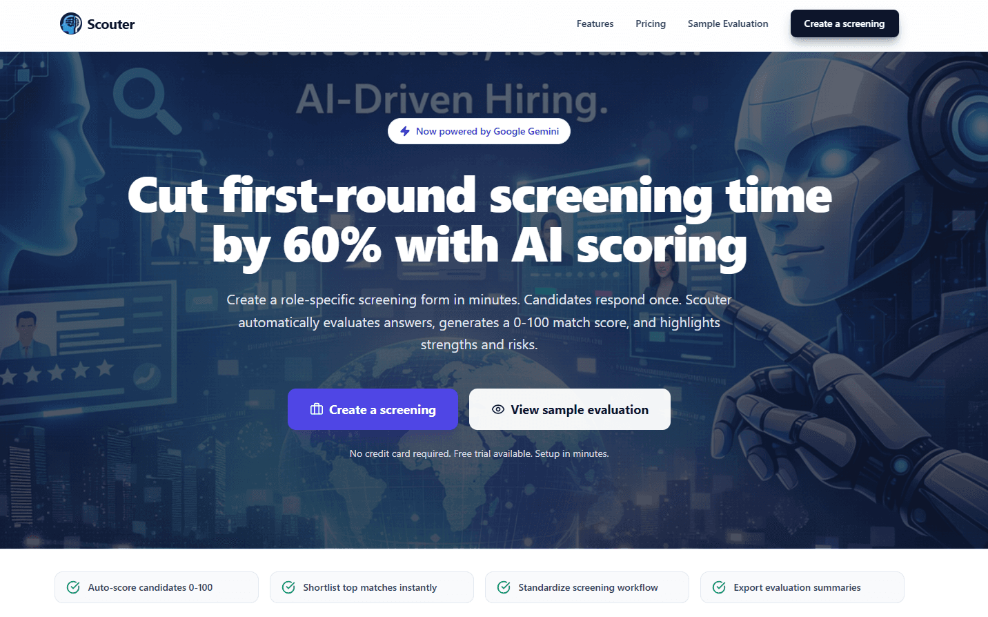 Scouter screenshot 1