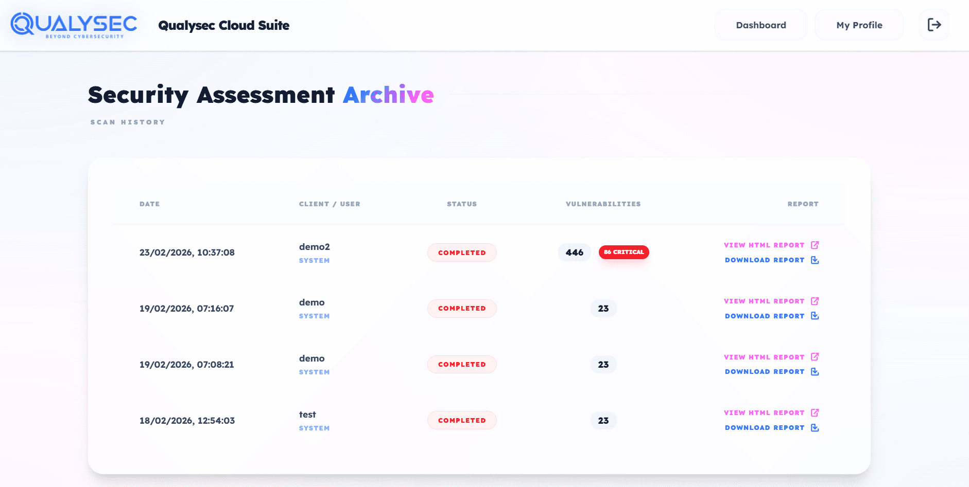 Qualysec Cloud Suite screenshot 3