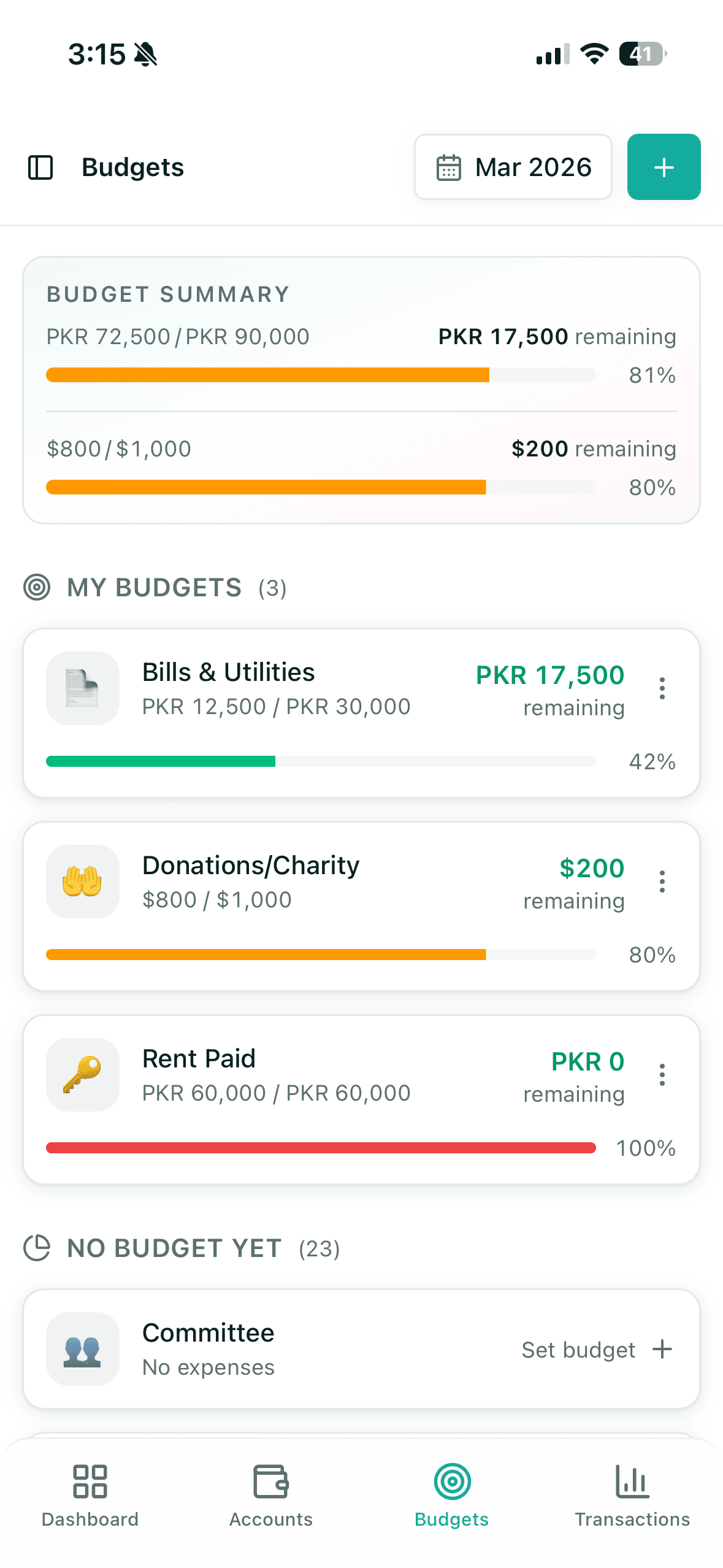 ExpenseSumo screenshot 2