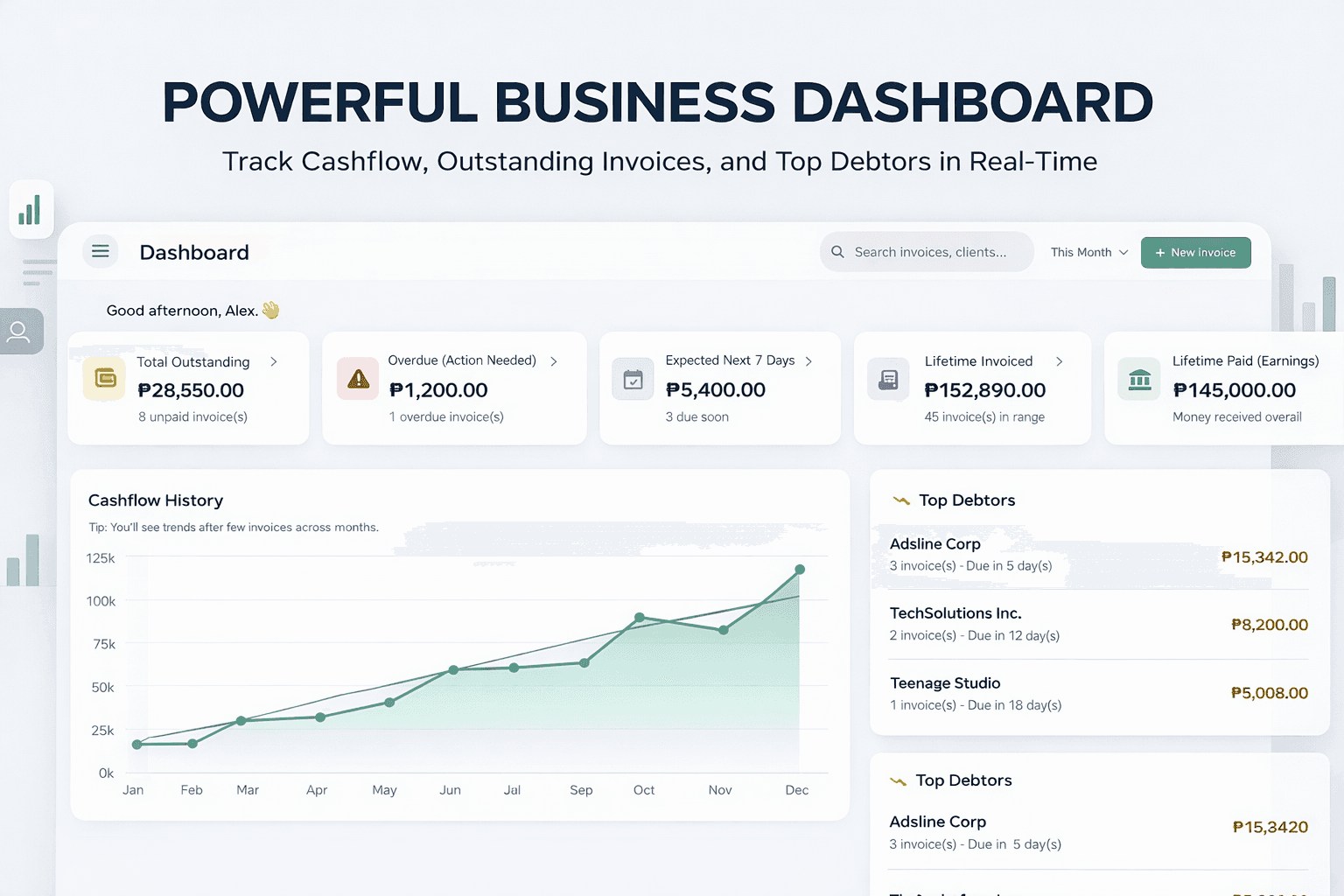 InvoiceOS — No-Subscription Invoicing screenshot 3