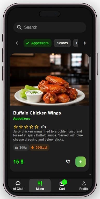 AI Waiter that speaks every language screenshot 2