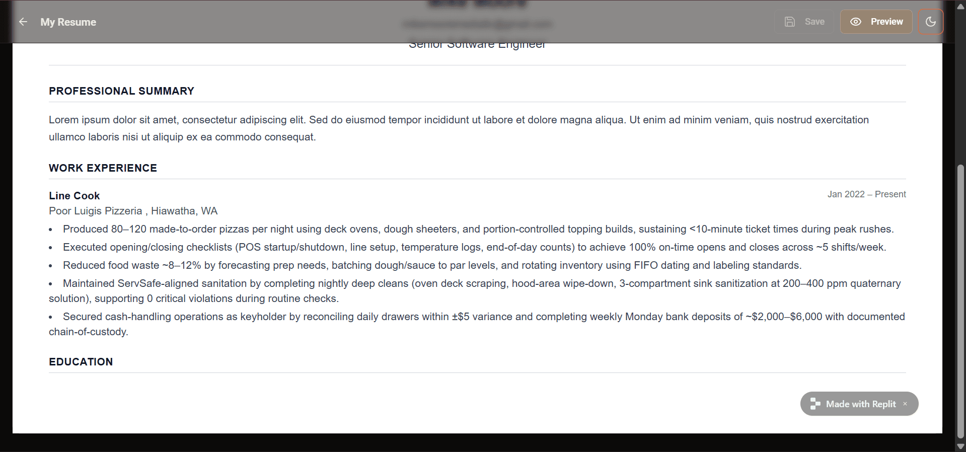 RobotResume FREE AI Resume Builder screenshot 4