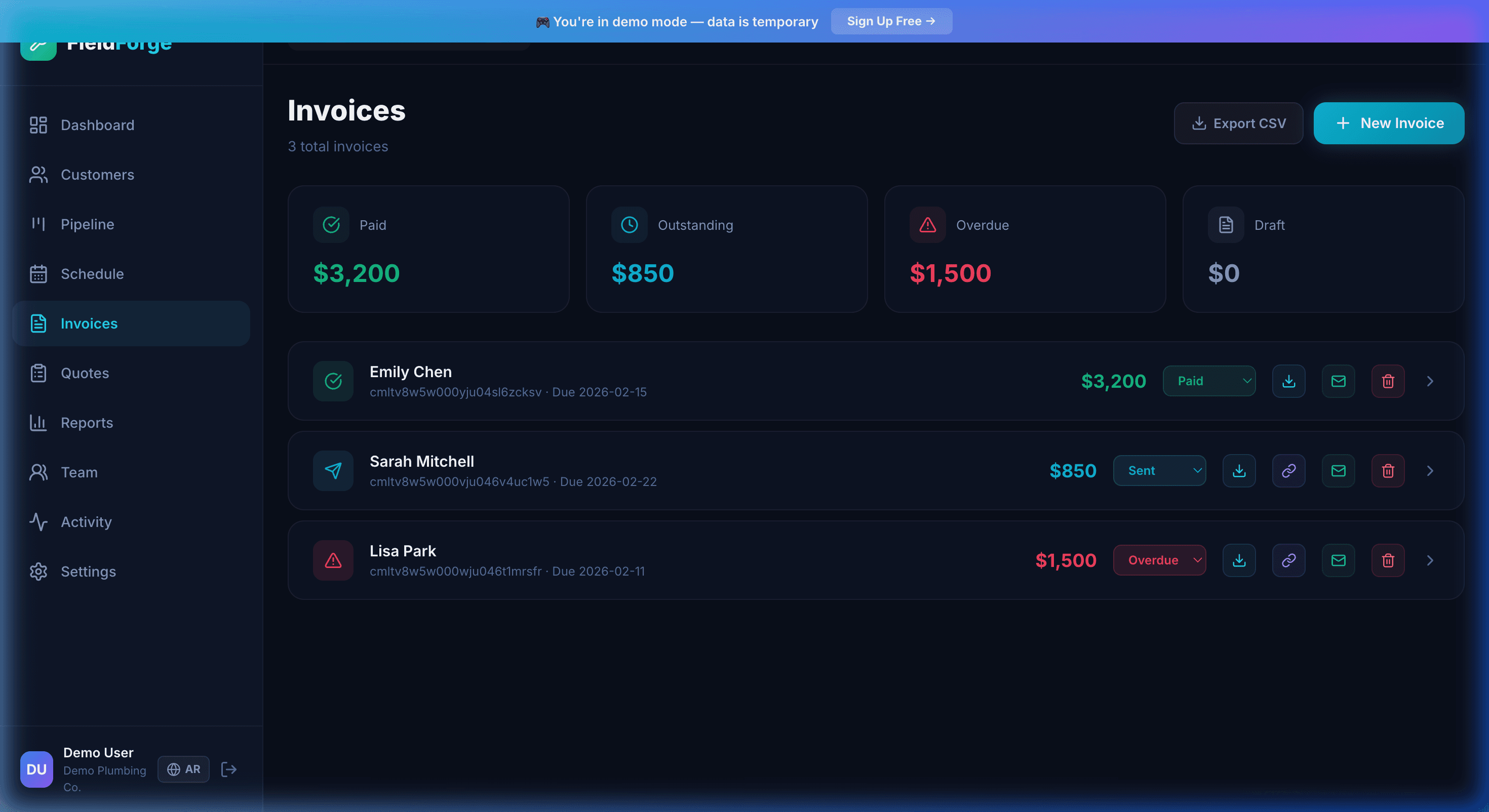 FieldForge - CRM for Contractors screenshot 4