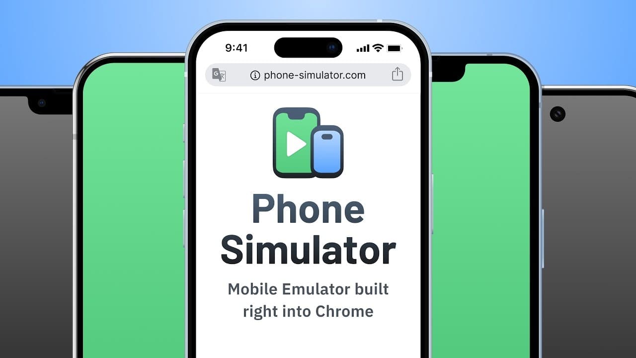 Phone Simulator – Mobile Emulator Tool screenshot 1