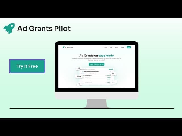 Ad Grants Pilot screenshot 1