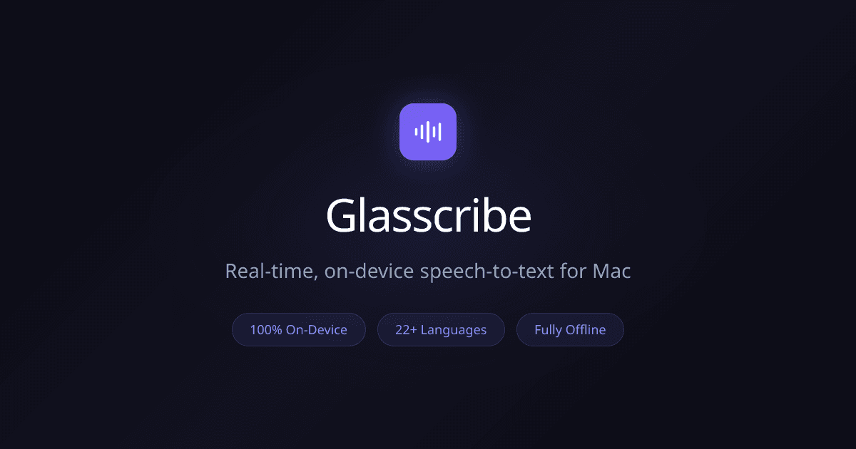 Glasscribe screenshot 2