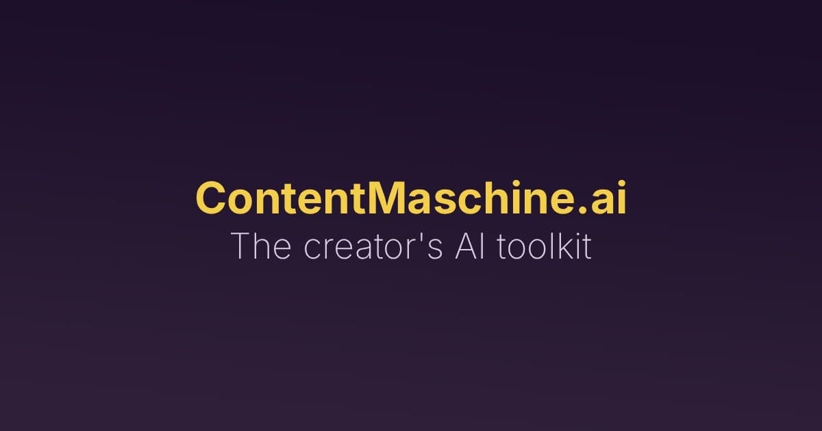 ContentMaschine.ai screenshot 6