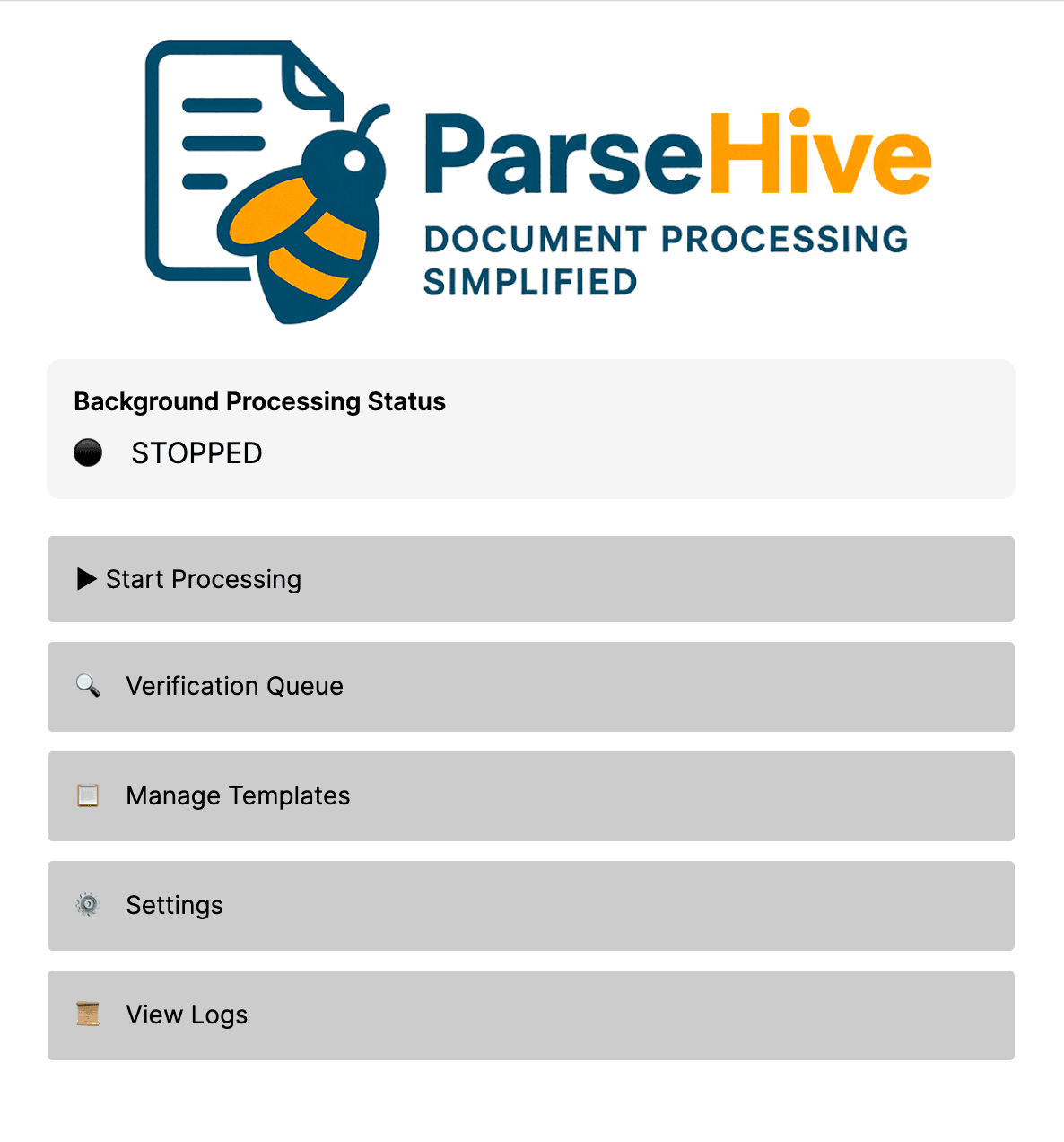 ParseHive screenshot 2