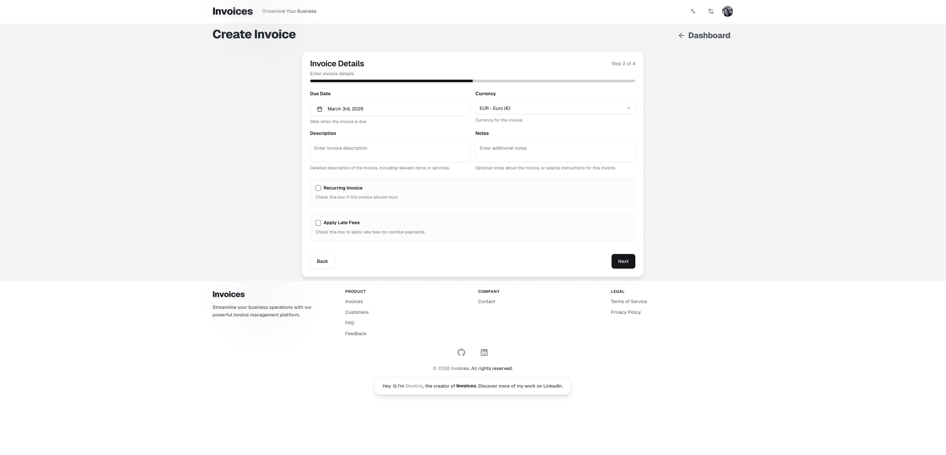 Create & manage professional invoices screenshot 2