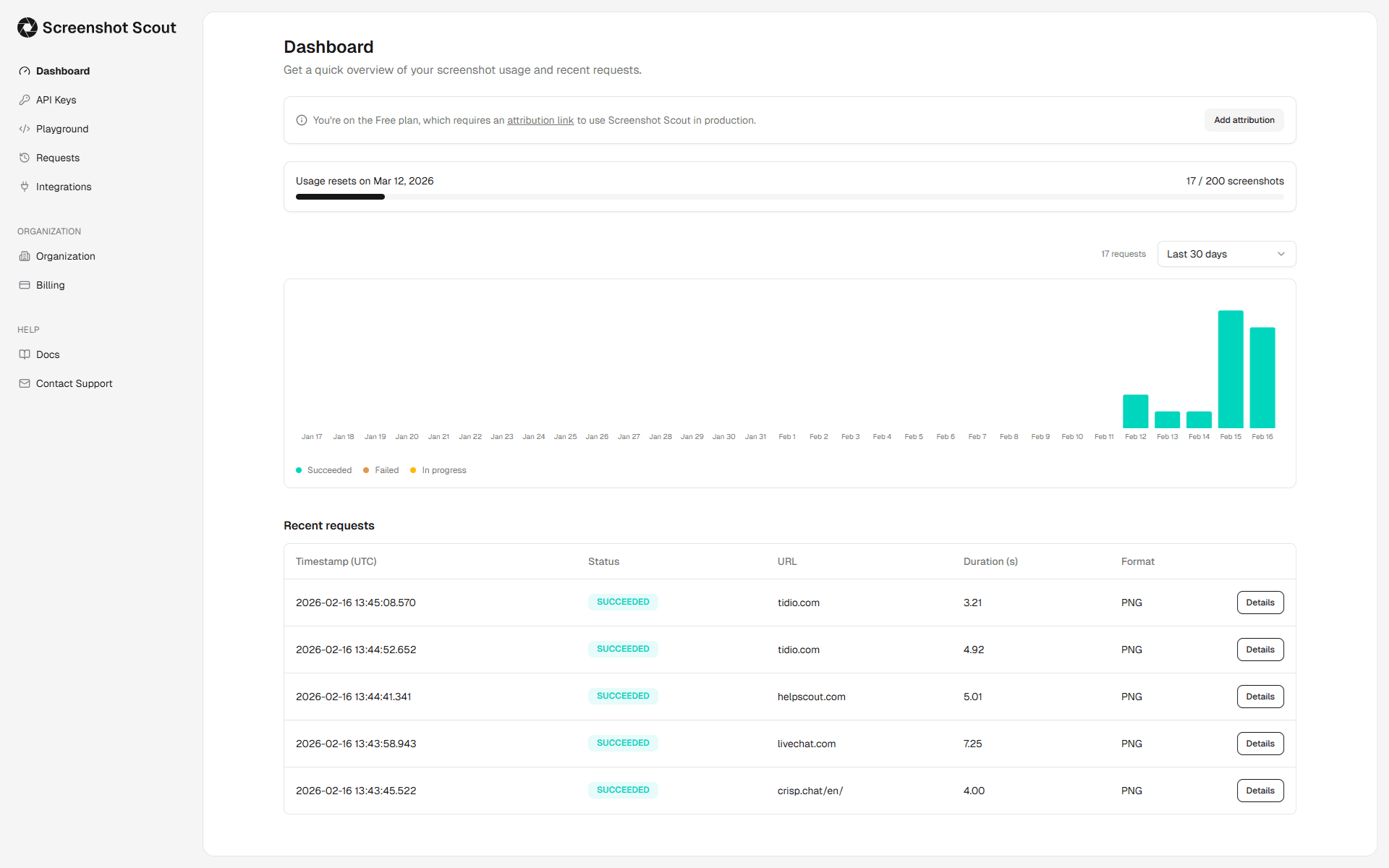Screenshot Scout screenshot 2