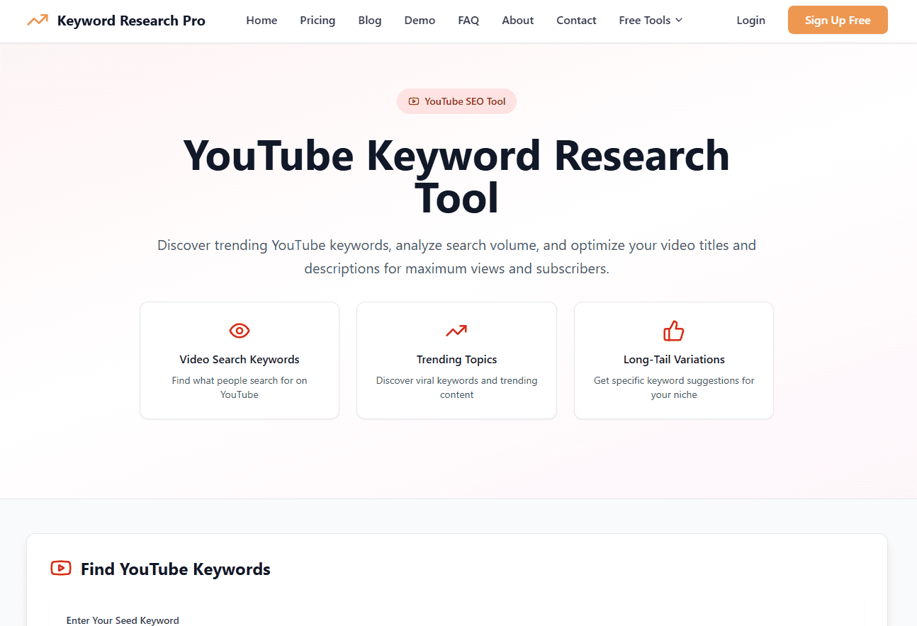 Keyword Research Pro screenshot 2