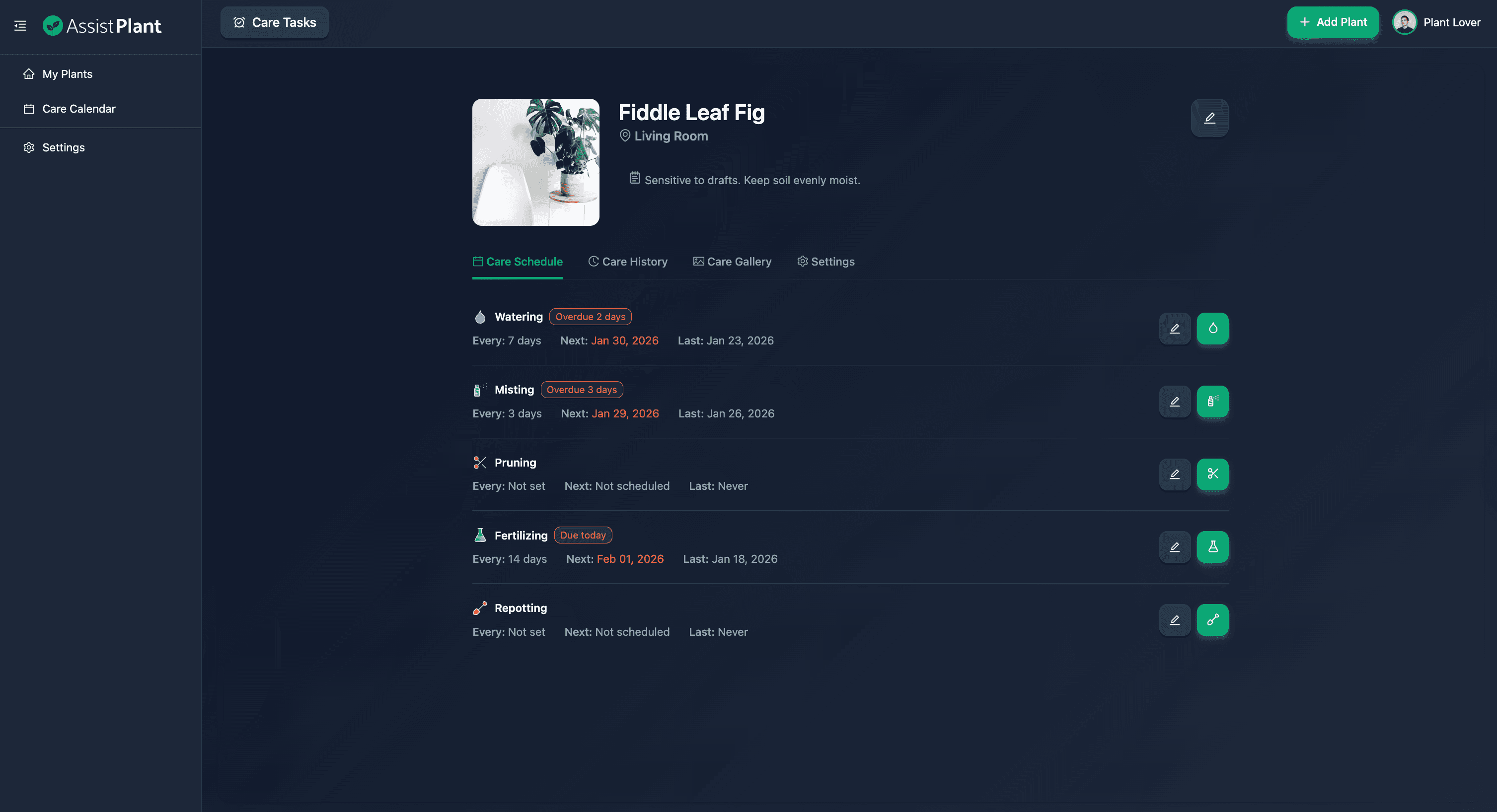 AssistPlant screenshot 14