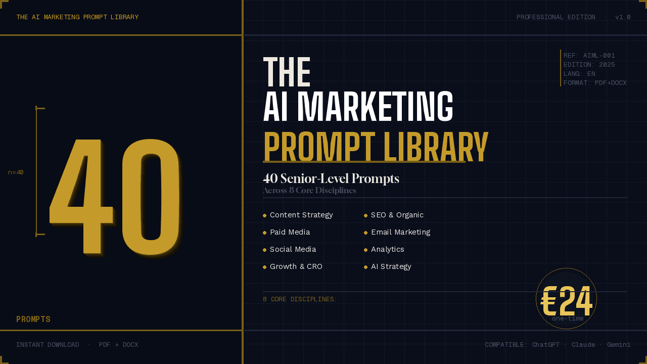 The AI Marketing Prompt Library screenshot 1