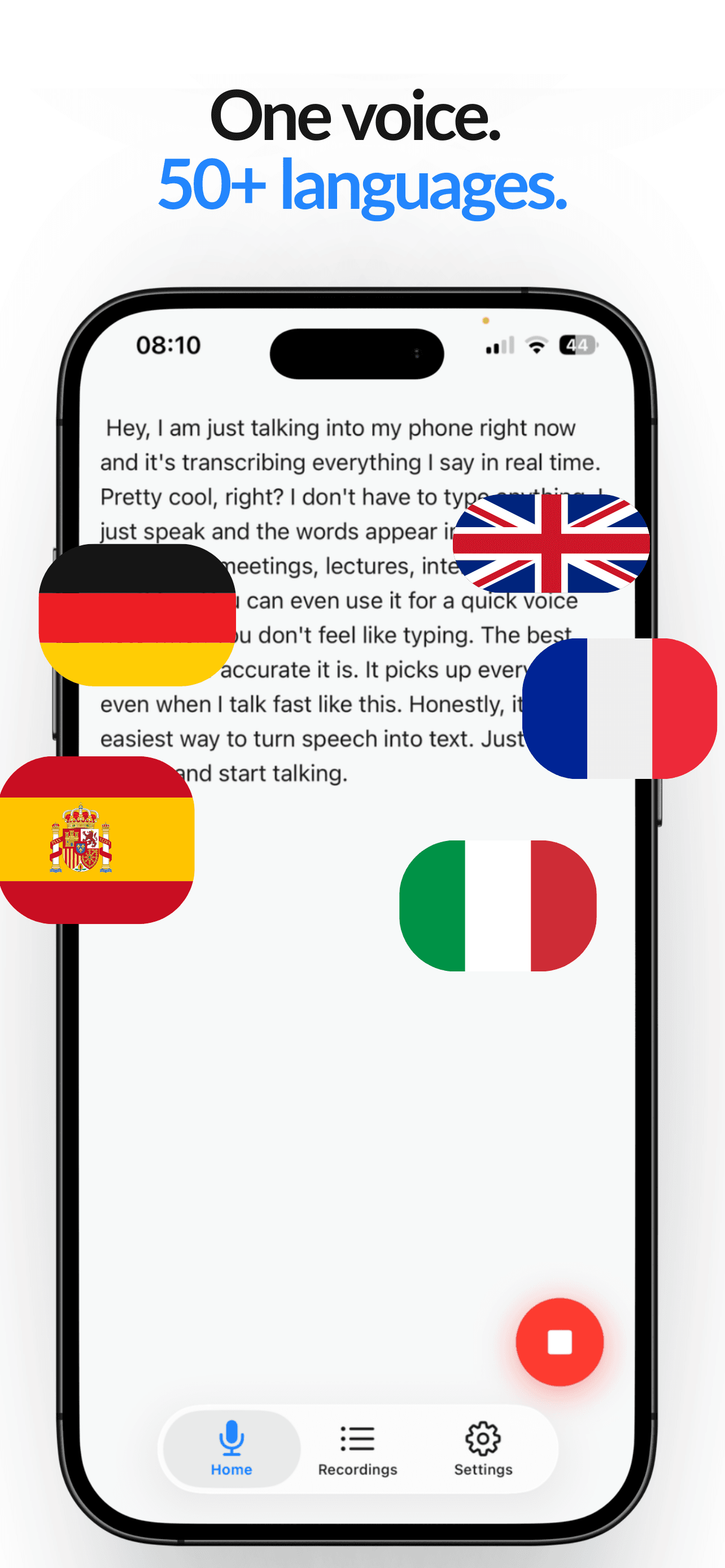 Voice Notes to Text - SotiTalk screenshot 5