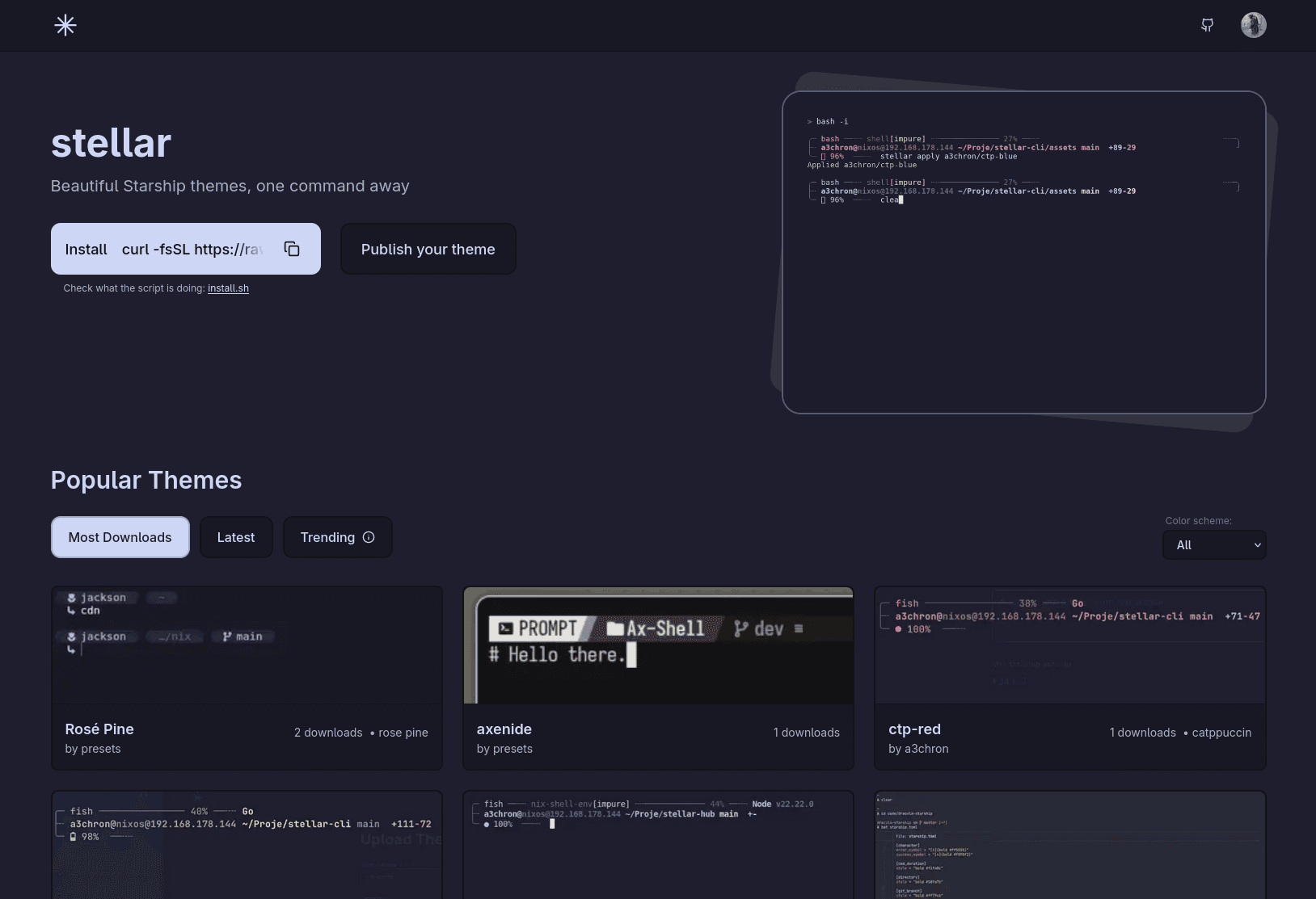 Stellar screenshot 1