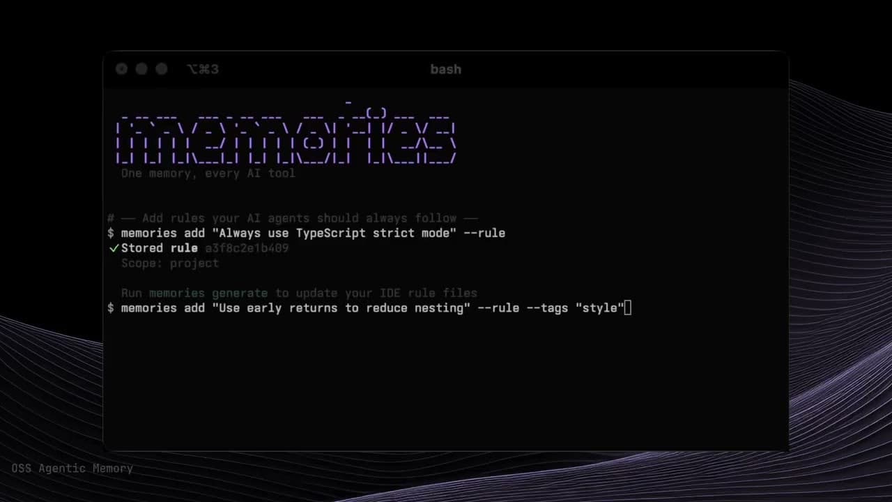 memories.sh screenshot 1