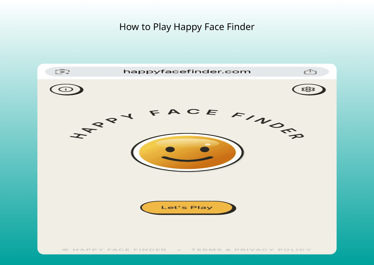 Happy Face Finder screenshot 1