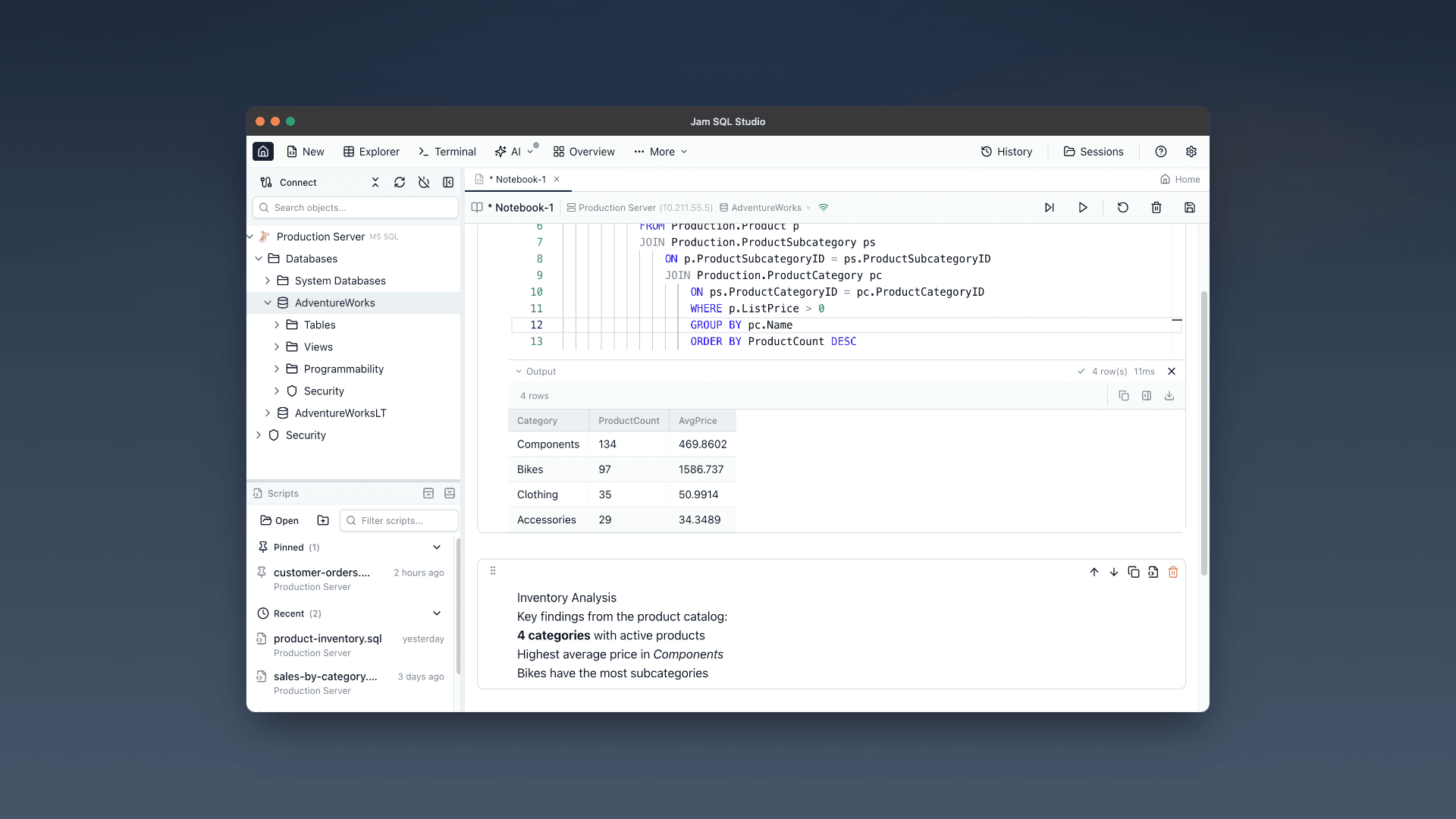 Jam SQL Studio screenshot 6