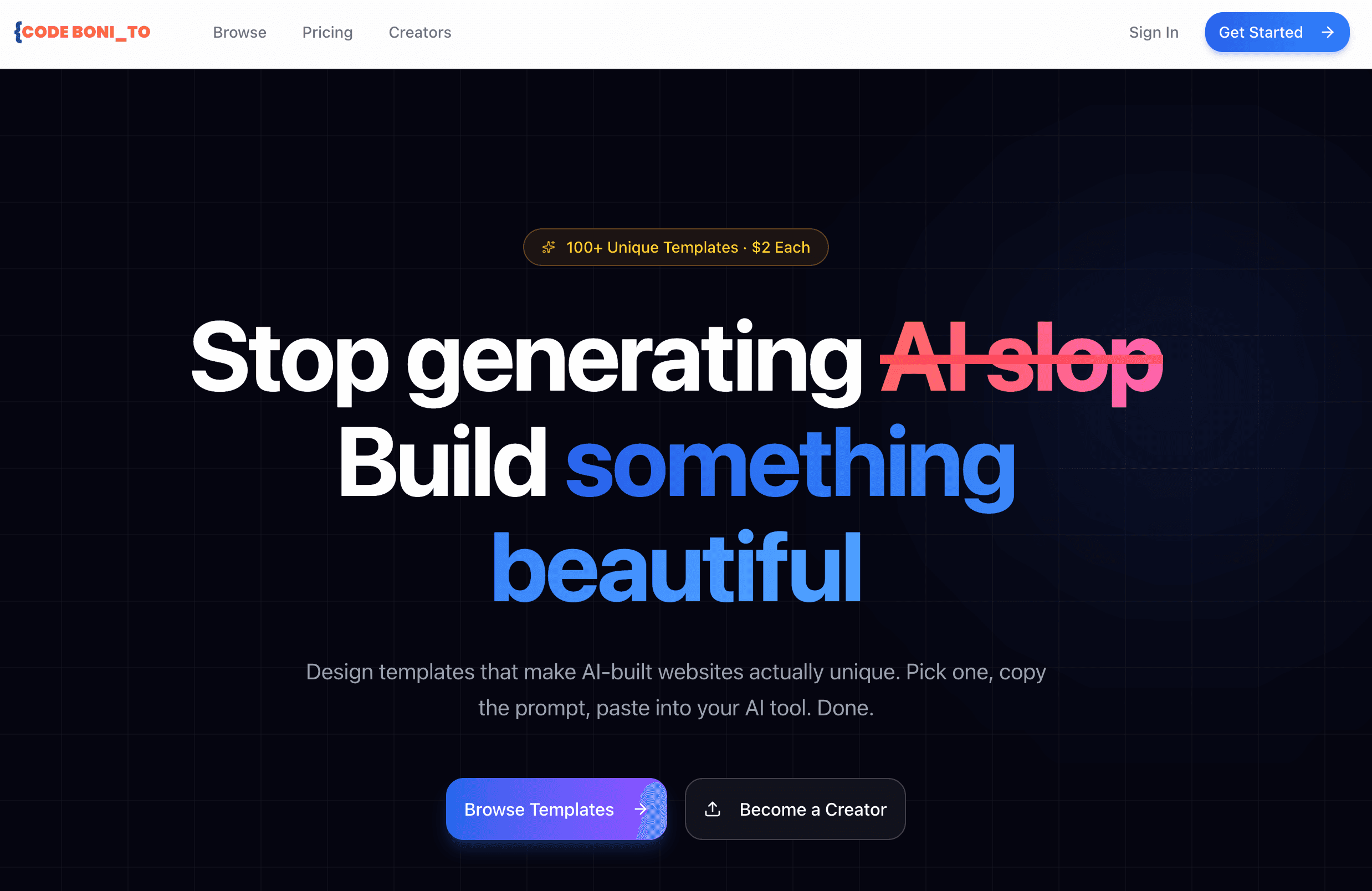 Code Bonito screenshot 2