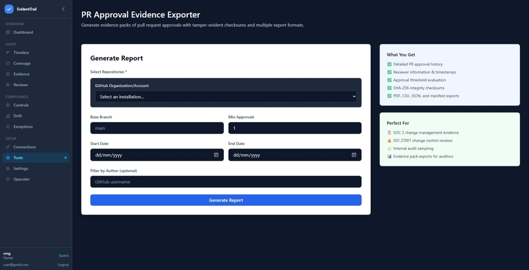 EvidentTrail screenshot 7