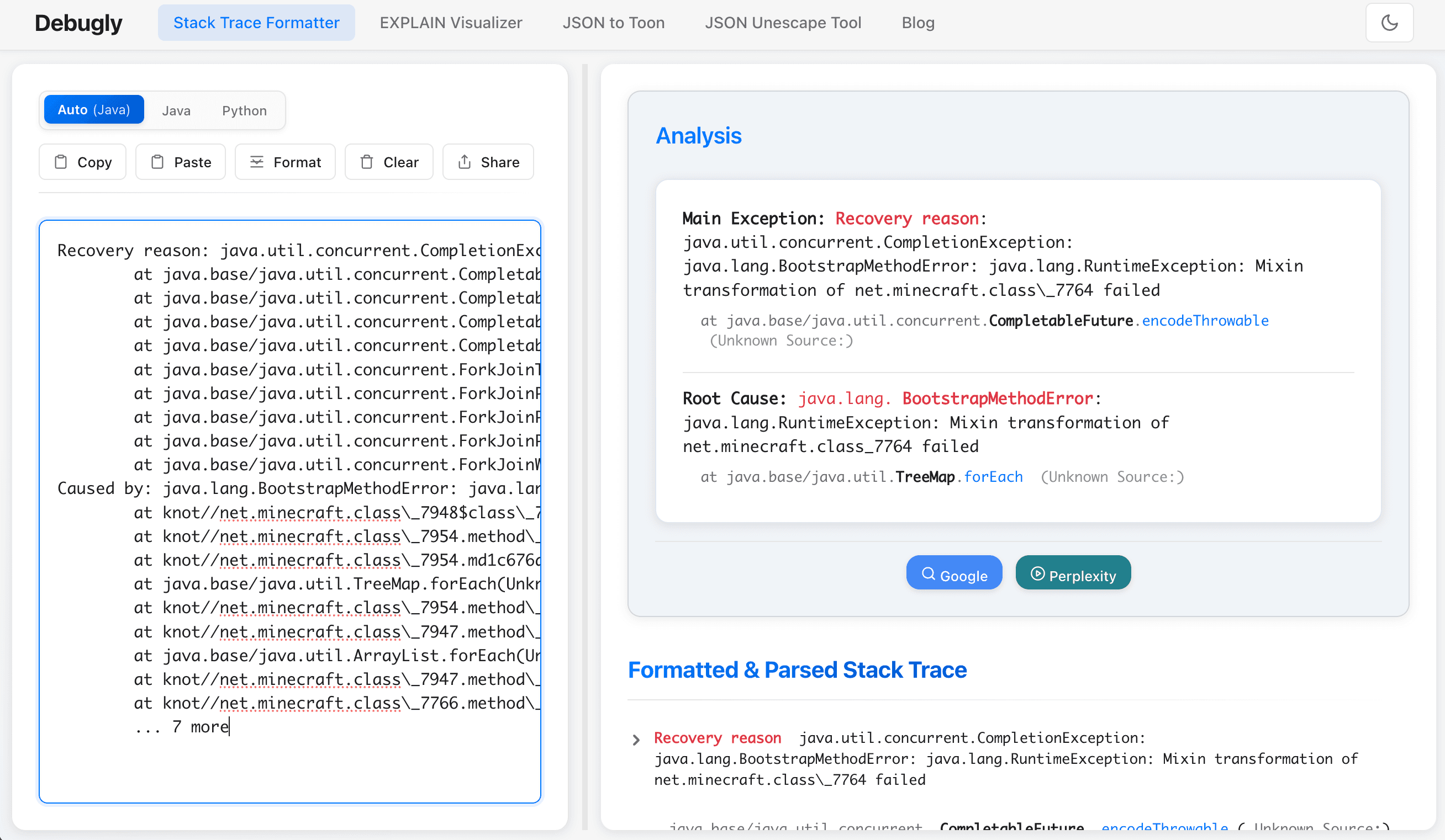 Debugly screenshot 2