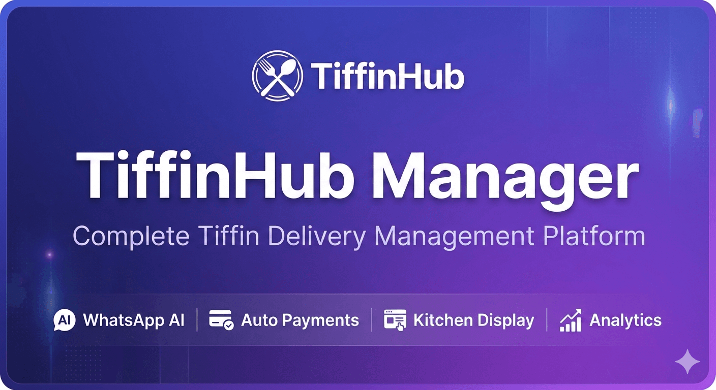 TiffinHub screenshot 1