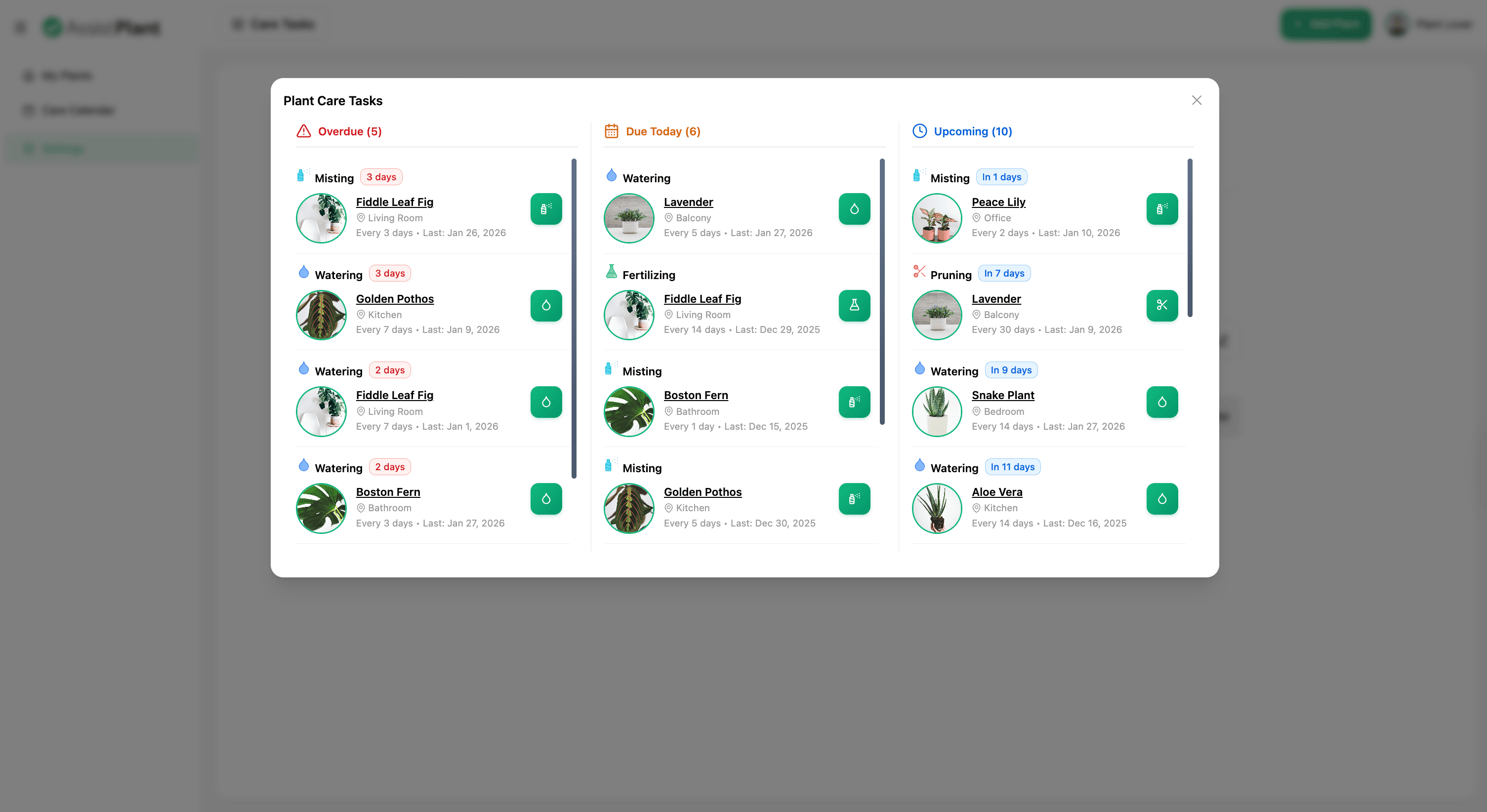 AssistPlant screenshot 8