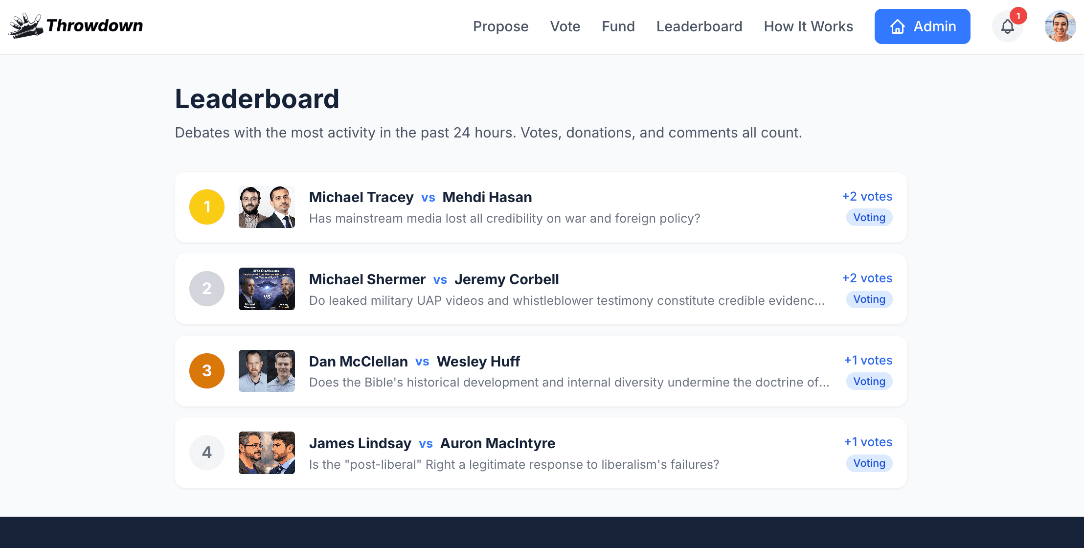 Throwdown screenshot 3