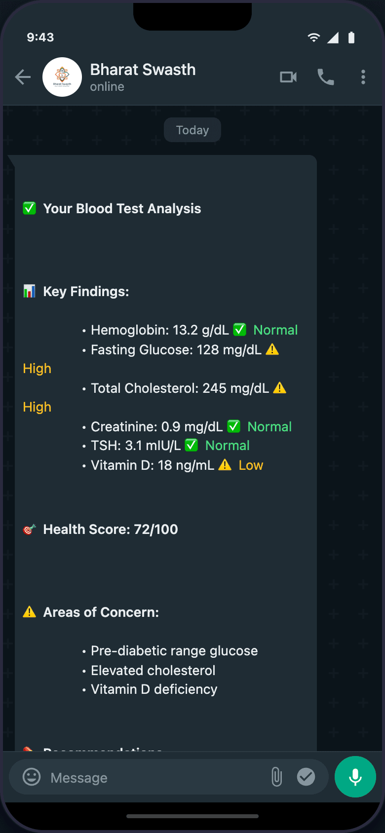 Bharat Swasth screenshot 4