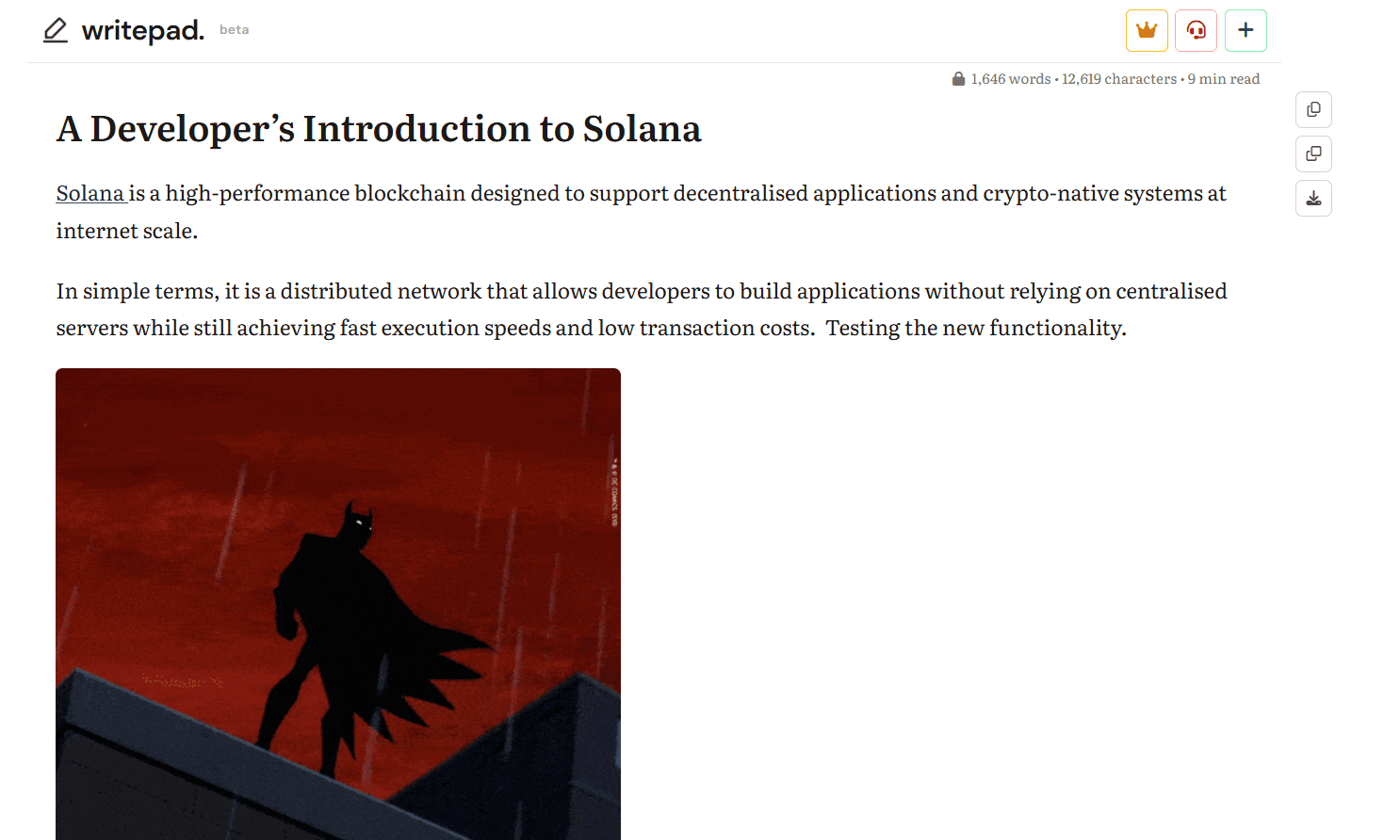 Writepad screenshot 2