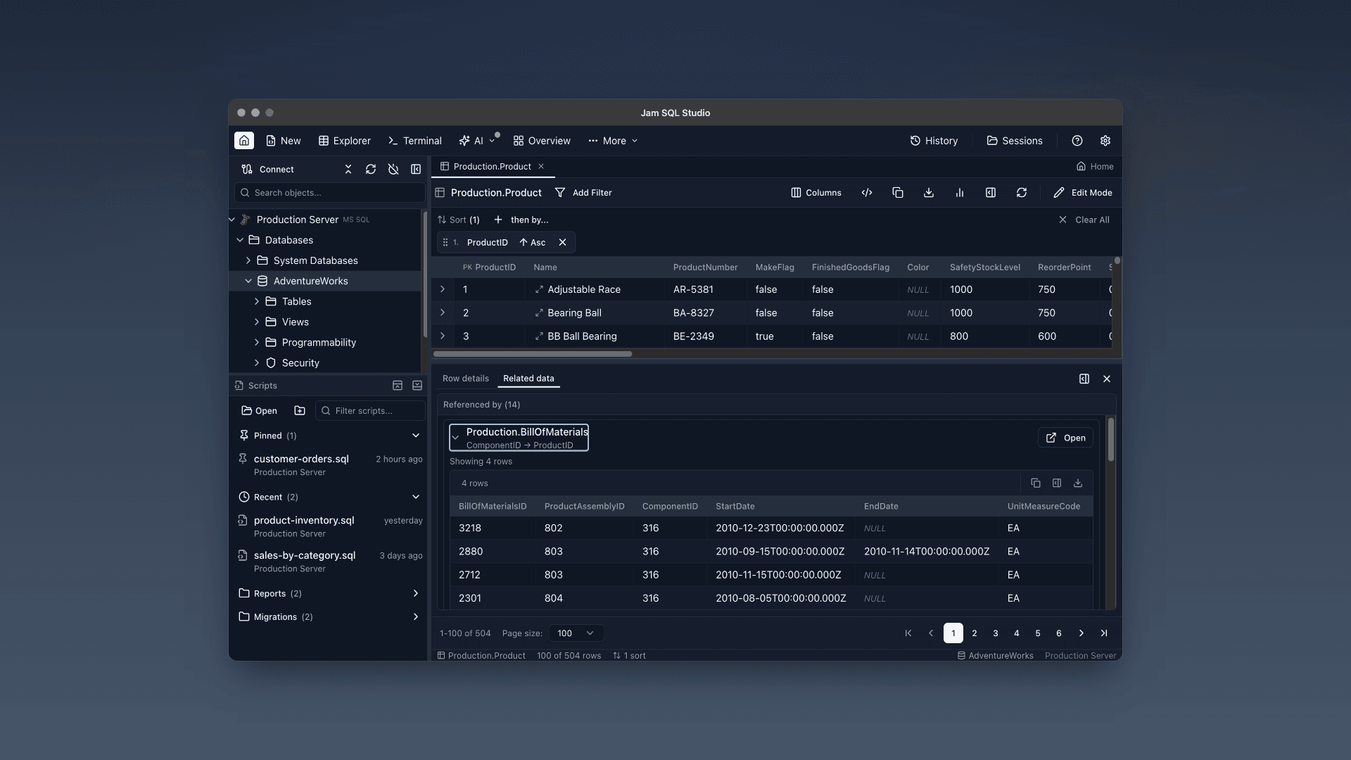 Jam SQL Studio screenshot 5